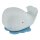 Hevea Badespielzeug Wal blizzard blue