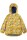 Regenjacke Pfoten gelb