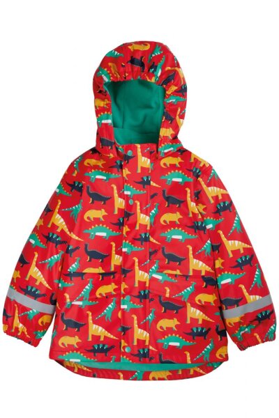 Regenjacke Dinowelt rot