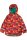 Regenjacke Dinowelt rot