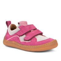 Barefoot Sneaker Leder/Textil pink