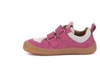Barefoot Sneaker Leder/Textil pink