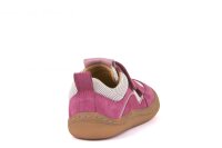 Barefoot Sneaker Leder/Textil pink