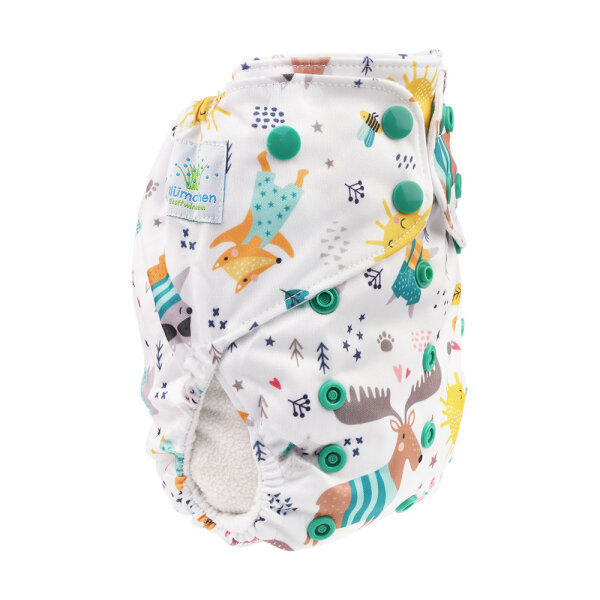 Taschenwindel V2 Druckis Gestreifter Elch