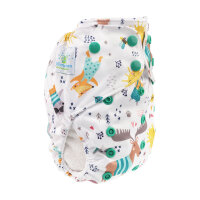 Taschenwindel V2 Druckis Gestreifter Elch