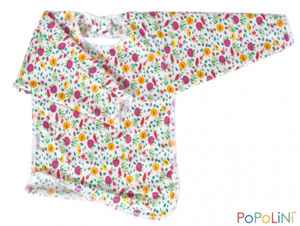 Popolini Langarmlätzchen iobio Fruits PU-beschichtet
