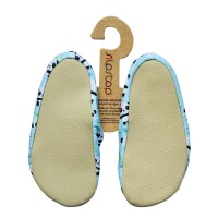 Schl&auml;ppchen/Badeschuhe Panda aqua