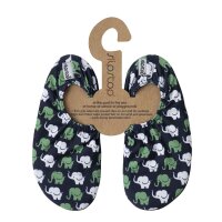 Schl&auml;ppchen/Badeschuhe Elefanten blau