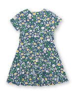 Skaterkleid Bl&uuml;ten blau