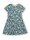 Skaterkleid Blüten blau