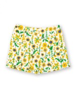 Skort Bl&uuml;ten wei&szlig;