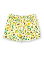 Skort Bl&uuml;ten wei&szlig;