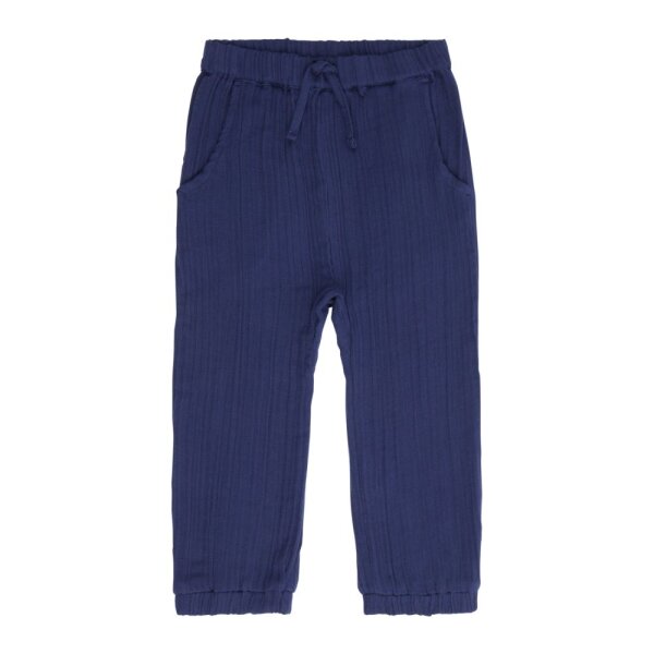Loki Musselin Hose navy