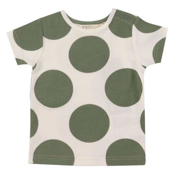 T-Shirt Punkte khaki