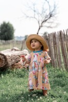 Kleid Papageien