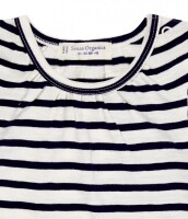 Selly Langarmshirt Streifen navy