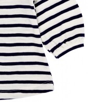 Selly Langarmshirt Streifen navy