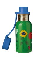 Trinkflasche Garten gr&uuml;n