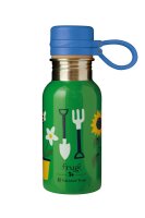 Trinkflasche Garten gr&uuml;n