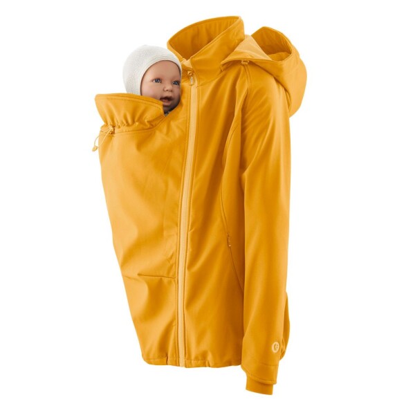 Softshell-Tragejacke Clickit Allrounder senf