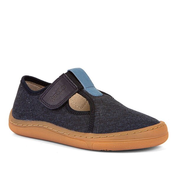 Barefoot Canvas T-Bar dark blue