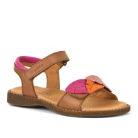 Lore Leaves Sandale brown-pink