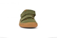 Barefoot Sandale Doppelklett olive
