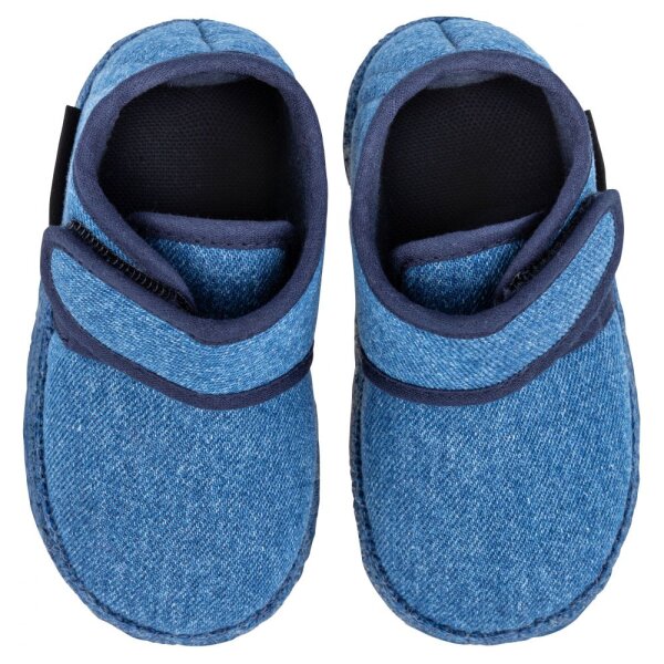 Hausschuhe Ottilie blau