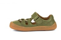 Barefoot Sandale Elastic olive