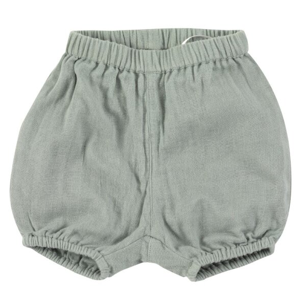 Ballonshorts Musselin grün