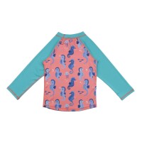 Schwimmshirt Blue Seahorses
