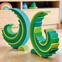 Gro&szlig;er Regenbogen Wiesengr&uuml;n