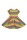Spring Skater Kleid Regenbogenstreifen Camper blau