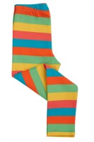 Leggings Regenbogenstreifen Camper blau