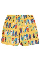Badeshorts Surfboards gelb