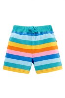 Shorts Regenbogenstreifen pink