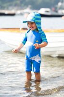 Schwimmanzug Haie cobalt UV40+
