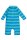 Schwimmanzug Haie cobalt UV40+