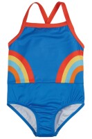 Badeanzug Regenbogen cobalt