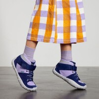 Mid-Sneaker Leather lavender