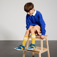 Mid-Sneaker Leather mustard