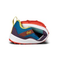 Multi Sneaker blau-rot-gelb