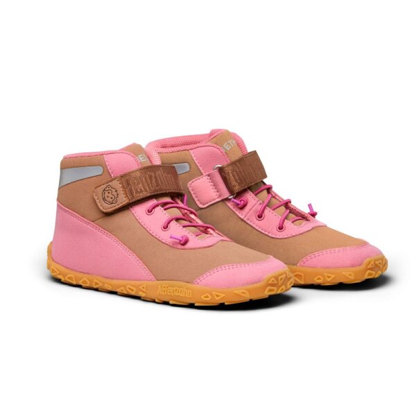 Mid-Sneaker vegan Fuchsia