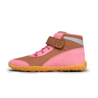 Mid-Sneaker vegan Fuchsia