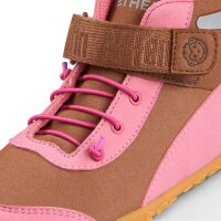Mid-Sneaker vegan Fuchsia