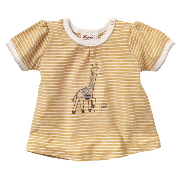 T-shirt Giraffe gelb geringelt