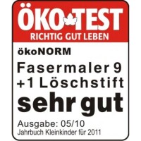 Fasermaler 9+1 L&ouml;schstift