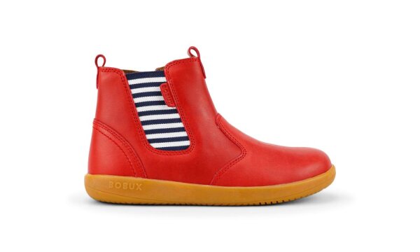 Kid+ Jodhpur Chelsea Boots Red