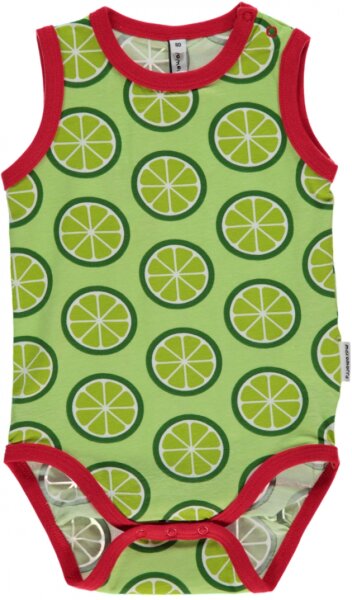 Body ärmellos Limetten
