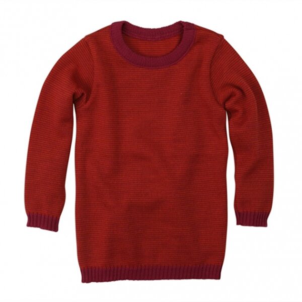 Basic-Pullover beere melange